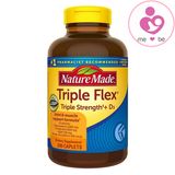 Viên bổ khớp Nature Made Triple Flex Triple Strength + D3 của Mỹ lọ 200 viên