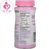 Kẹo dẻo đẹp da, móng và tóc Nature’s Bounty Hair Skin And Nails Gummies của Mỹ lọ 80 viên