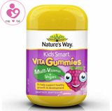 Kẹo dẻo vitamin tổng hợp Nature’s Way Kids Smart Vita Gummies của Úc lọ 60 viên