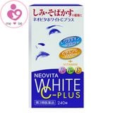 Neovita White C- Plus của Nhật Bản giúp trắng da trị nám và tàn nhang lọ 240 viên
