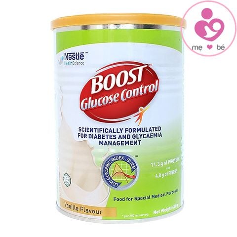 Sữa Boost Glucose Control của Thụy Sĩ dành cho người tiểu đường hộp 400g