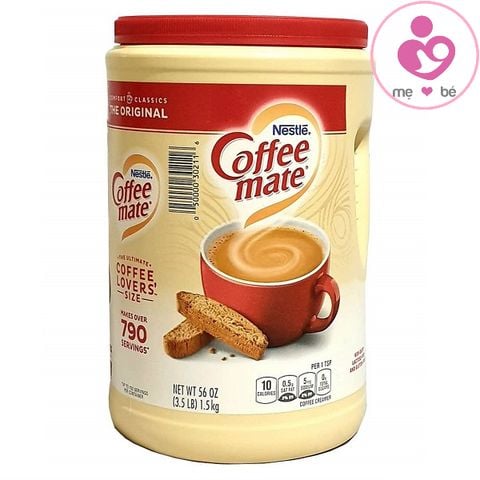 Bột kem pha cà phê Nestle Coffee Mate Original của Mỹ hộp 1,5kg
