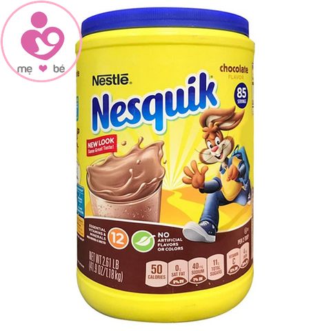 Bột cacao Nestle Nesquik Chocolate của Mỹ hộp 1,275kg