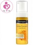 Sữa rửa mặt tinh chất nghệ tạo bọt Neutrogena Calme Curcuma của Pháp chai 150ml