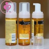 Sữa rửa mặt tinh chất nghệ tạo bọt Neutrogena Calme Curcuma của Pháp chai 150ml