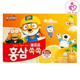 Nước uống hồng sâm Pororo của Hàn Quốc cho trẻ từ 3 tuổi hộp 10 gói 100ml