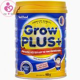 Sữa NutiFood Grow Plus xanh cho trẻ suy dinh dưỡng thấp còi từ 1 tuổi