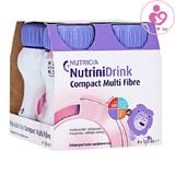 Sữa nước Nutrinidrink Compact Multi Fibre của Nutricia Đức lốc 4 chai 125ml