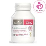 Viên bổ sung kẽm Bioisland Zinc của Úc cho trẻ từ 1 tuổi lọ 120 viên
