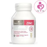 Viên bổ sung kẽm Bioisland Zinc của Úc cho trẻ từ 1 tuổi lọ 120 viên