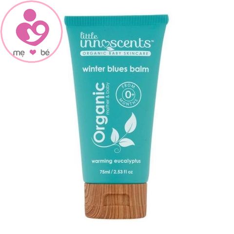 Kem bôi ấm ngực Organic Little Innoscents của Úc cho trẻ sơ sinh tuýp 75ml