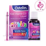 Vitamin D3 dạng nước Ostelin Kids của Úc cho bé từ sơ sinh-dưới 12 tuổi lọ 20ml