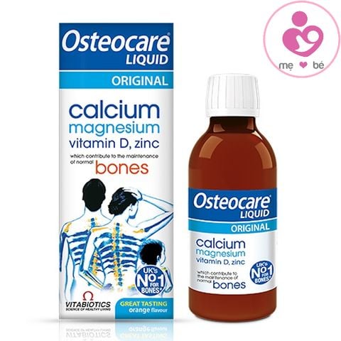 Canxi dạng nước Osteocare Liquid Original của Anh lọ 200ml