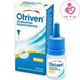 Nhỏ mũi Otriven Schnupfen Nasentropfen Kinder 0.05% của Đức cho trẻ từ 2-6 tuổi lọ 10ml