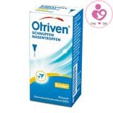 Nhỏ mũi Otriven Schnupfen Nasentropfen Kinder 0.05% của Đức cho trẻ từ 2-6 tuổi lọ 10ml