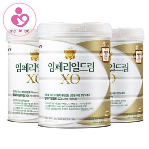 Combo 3 hộp sữa XO số 5 của Hàn Quốc cho trẻ từ 2 tuổi trở lên và người lớn 800g (mẫu mới 2022)