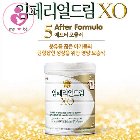 Combo 3 hộp sữa XO số 5 của Hàn Quốc cho trẻ từ 2 tuổi trở lên và người lớn 800g (mẫu mới 2022)