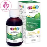 Siro trị ho long đờm Pediakid Toux Seche & Grasse của Pháp cho trẻ từ 6 tháng lọ 125ml
