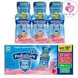 Sữa nước Pediasure Grow & Gain Immune Support của Mỹ cho trẻ từ 2-13 tuổi thùng 24 chai