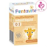 Vitamin tổng hợp Pentavite Multivitamin Infant Liquid 0-3 của Úc cho bé từ 0-3 tuổi lọ 30ml