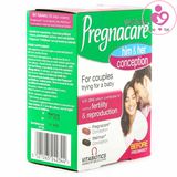 Pregnacare Him & Her Conception tăng khả năng thụ thai cho bố và mẹ hộp 60 viên