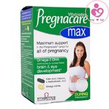 Viên vitamin tổng hợp cho bà bầu Vitabiotics Pregnacare Max của Anh hộp 84 viên