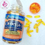 Dầu cá hồi Pure Alaska Omega Wild Salmon Oil Omega 3 của Mỹ lọ 180 viên