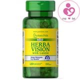 Viên bổ mắt Puritan’s Pride Herba Vision With Lutein của Mỹ lọ 120 viên