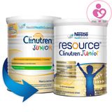 Sữa béo Nga Resource Clinutren Junior cho bé từ 1-10 tuổi hộp 400g