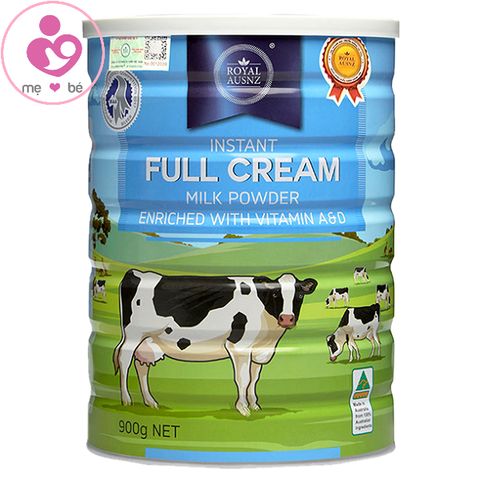 Sữa tươi dạng bột Hoàng gia Úc Instant Full Cream hộp 900g
