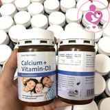 Viên ngậm bổ sung calcium và vitamin D3 Sanct Bernhard Calcium + Vitamin D3 vị socola của Đức lọ 150 viên