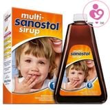 Vitamin tổng hợp Multi-Sanostol Sirup số 1 của Đức cho trẻ từ 1-3 tuổi lọ 300ml