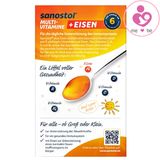 Vitamin tổng hợp Sanostol Multi-Vitamine + Eisen số 6 của Đức cho trẻ từ 6 tuổi lọ 460ml