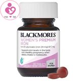 Sắt bầu Blackmores Women’s Premium Iron của Úc hộp 30 viên (mẫu mới)