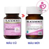 Viên sắt bầu Blackmores Women’s Premium Iron của Úc lọ 30 viên (mẫu mới)