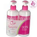Set 2 chai dung dịch vệ sinh Saugella Girl của Pháp cho bé gái từ 3-12 tuổi chai 200ml