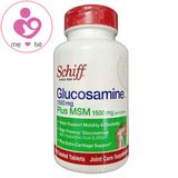 Viên uống bổ khớp Schiff Glucosamine Plus MSM 1500mg của Mỹ lọ 150 viên