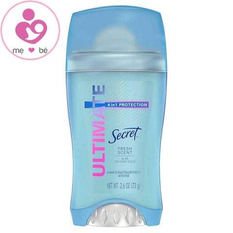 Lăn khử mùi cho nữ dạng sáp Secret Ultimate 4in1 Protection của Mỹ hộp 4 lọ 73g