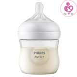 Set 3 bình Philips Avent Natural 125ml 0m+ cho bé sơ sinh