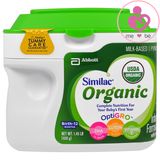 Sữa hữu cơ Similac Organic OptiGRO nội địa Mỹ cho bé từ 0-12 tháng