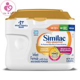 Sữa Similac Pro-Sensitivie HMO nội địa Mỹ cho bé từ 0-12 tháng hay nôn trớ đầy hơi tiêu hoá kém