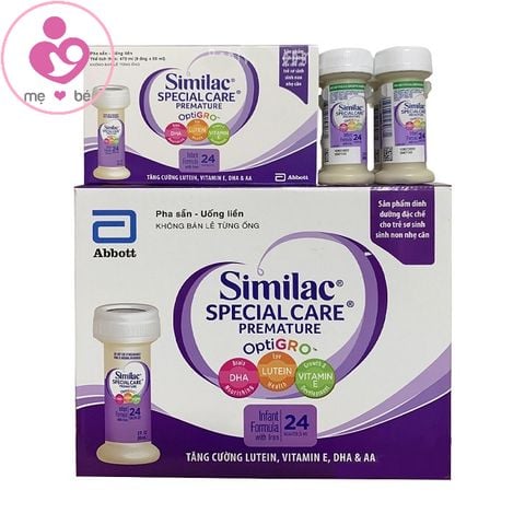Sữa nước Similac Special Care 24Cal/fl oz cho bé sinh non nhẹ cân thùng 48 chai
