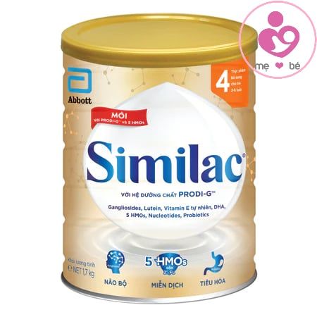 Sữa Similac PRODI-G 5 HMOs số 4 cho bé từ 2-6 tuổi