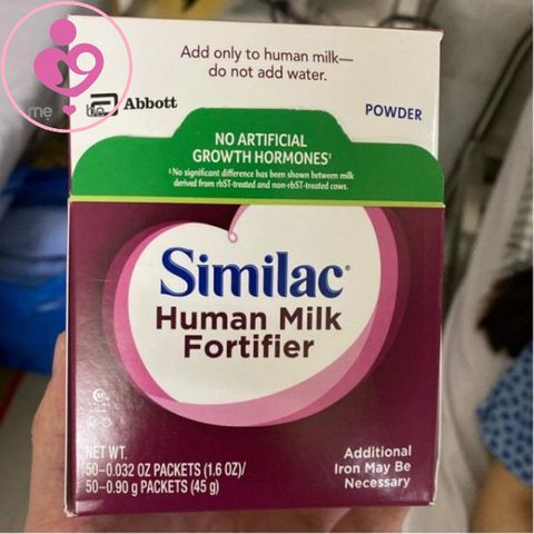 Sữa Similac Human Milk Fortifier cho bé sinh non và nhẹ cân hộp 50 gói