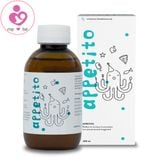 Siro Appetito nội địa Đức kích thích ăn ngon, hỗ trợ tiêu hóa cho trẻ từ 6 tháng tuổi chai 200ml