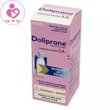 Siro hạ sốt Doliprane 2,4% sans sucre của Pháp cho trẻ từ sơ sinh lọ 100ml (mẫu mới 2022)