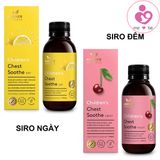 Siro ho Harker Herbals Children’s Chest Soothe DAY/NIGHT của New Zealand lọ 150ml