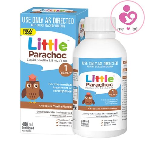 Siro trị táo bón Little Parachoc của Úc cho trẻ từ 1 tuổi lọ 400ml