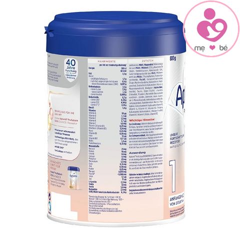 Sữa Aptamil Đức Profutura Duoadvance số 1 cho bé 0-6 tháng hộp bạc 800g – mẫu mới