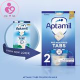 Sữa Aptamil số 2 dạng thanh của Anh cho bé 6-12 tháng tuổi hộp 24 thanh